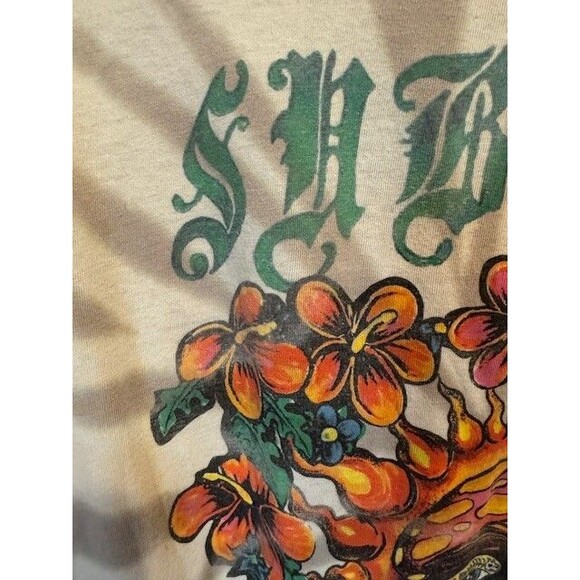 Sublime T Shirt 2X Sun Flowers Tie Dye Hippie‎ Custom Beaded - Picture 3 of 9